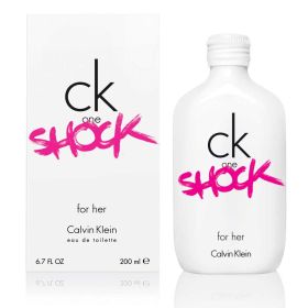 CK ONE SHOCK 6.7 EAU DE TOILETTE SPRAY FOR WOMEN
