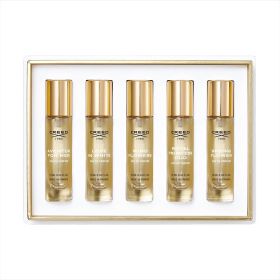 CREED 5 * 0.33 EAU DE PARFUM SPRAY SET FOR WOMEN: AVENTUS FOR HER + LOVE IN WHITE + WIND FLOWERS + ROYAL PRINCESS OUD + SPRING FLOWER