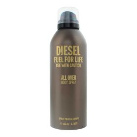 DIESEL FUEL FOR LIFE 5.78 ALL OVER BODY SPRAY FOR MEN