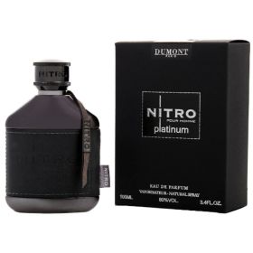 NITRO PLATINUM DUMONT PARIS POUR HOMME 3.4 EAU DE PARFUM SPRAY
