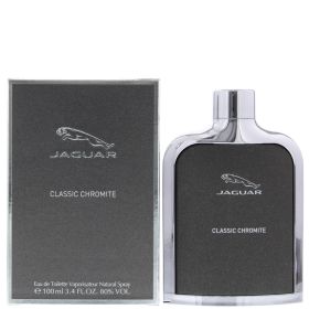 JAGUAR CHROMITE 3.4 EAU DE TOILETTE SPRAY FOR MEN