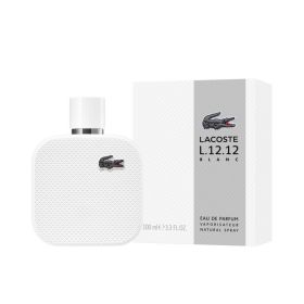 LACOSTE L.12.12 BLANC 3.3 EAU DE PARFUM SPRAY FOR MEN.