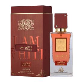 LATTAFA ANA ABIYEDH SCARLET 2.04 EAU DE PARFUM SPRAY FOR WOMEN