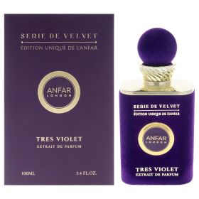 Serie De Velvet Edition - Tres Violet by Anfar for Women - 3.4 oz Extrait De Parfum Spray