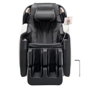 Full Body Massage Chair, 3D Zero Gravity Recliner with SL Track, 18 Auto Modes, Heat, Foot Rollers, Armrest Control, LCD Display, 36 Airbags