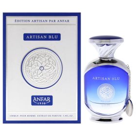 Artisan Edition - Blu by Anfar for Men - 3.4 oz Extrait De Parfum Spray