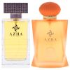 Azha Perfume Set by Azha for Unisex - 2 Pc Gift Set 3.3oz Al Oud Al Aswad EDP Spray, 3.3oz Arabian Lady EDP Spray