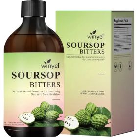 Soursop Liquid Contains Black Seeds, Moringa, And Turmeric, And Is Beneficial For Digestion And Gut Health, As Well As Providing Antioxidants, Sk (Option: 1)