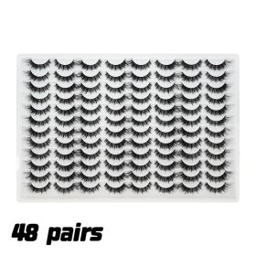3D False Eyelashes Are Multi-layered, Realistic, Soft And Comfortable (Option: Black)